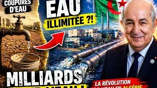 Miniature : “L’Algérie Investit des Milliards dans l’Eau : La Révolution Invisible qui Attire les Investisseurs
