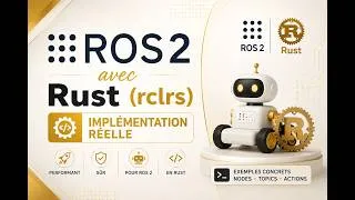 Miniature : ROS2 avec Rust rclrs — Implémentation réelle
