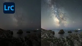 Miniature : RETOUCHER la VOIE LACTÉE avec LIGHTROOM - TUTORIEL