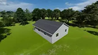 Miniature : Maison préfabriquée -  Kit Eco -  Lisa 105m2