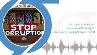 Miniature : «La corruption perdure avec la même intensité en Afrique», estime Amnesty International