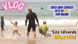 Miniature : Premier SURF CONTEST pour Kalani 6 ans" Les Têtards" Biarritz / free surf & SKATE à Hossegor