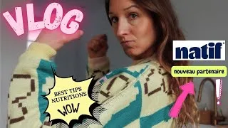Miniature : Mes Meilleures TIPS nutrition ! Nouveau Partenaire !!!! ( vlog )