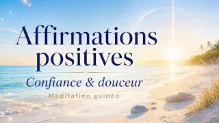 Miniature : Affirmations positives 🎧 | Méditation guidée pour retrouver confiance et douceur