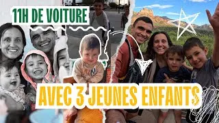 Miniature : 11 HEURES DE ROUTE AVEC 3 JEUNES ENFANTS ! - VLOG ARIZONA 1