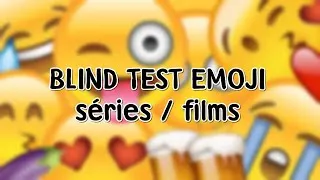 Miniature : EMOJI TEST - FILMS / SÉRIES