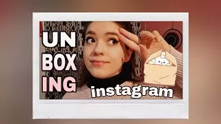 Miniature : unboxing - colis instagram / concours