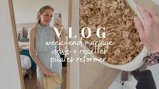 Miniature : #VLOG : Mariage, idées repas & nouvelle salle de pilates !