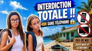 Miniature : 📵 48H SANS TÉLÉPHONE dans une maison SANS WIFI… ALICYA ET OCÉANE SONT FURIEUSES ! 😱
