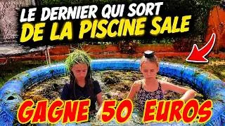 Miniature : 🤢 LE DERNIER QUI SORT DE LA PISCINE SALE GAGNE 50€ ! 💸