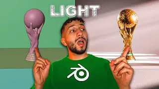 Miniature : Comment utiliser les LUMIÈRES sur BLENDER ? (MON SETUP)