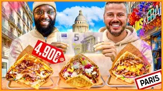 Miniature : KEBAB À 4,99€ moins cher qu’un café À PARIS☕🥙 (FLORIAN ONAIR en roue libre)