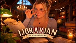 Miniature : Ranger 3072 livres pour s'endormir... ? 🫣 Librarian 📖 - ASMR Gaming vendredi cosy 🎧