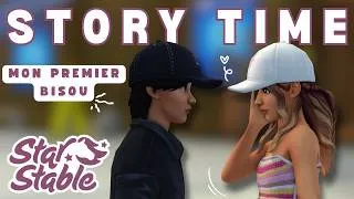 Miniature : STORY TIME :  MON PREMIER BISOU (aled) 🥲 || Star Stable Online
