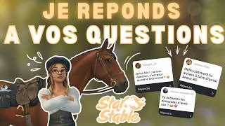 Miniature : JE REPONDS A VOS QUESTIONS || TRAINING TIME #9 || STAR STABLE ONLINE