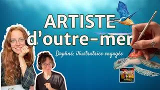 Miniature : Interview - Daphné, illustratrice engagée - Quand l’art défend la faune ( zoom sur l’outre-mer )