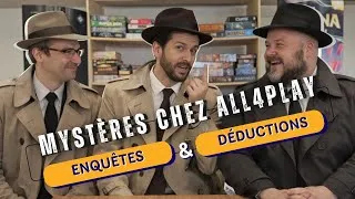 Miniature : Notre sélection jeux d'enquêtes, énigmes et déduction ! (c'est bon pour vos méninges)