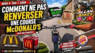 Miniature : 🚴 COMMENT ÉVITER DE RENVERSER UNE COMMANDE McDONALD'S ? 🤯🍟