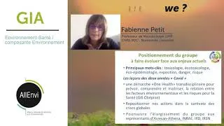 Miniature : 2021 - 8e AG AllEnvi - GIA Environnement-Sante / Composante Environnement 1