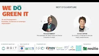 Miniature : Mot d'ouverture par Romuald Ribault et Corinne Lepage
