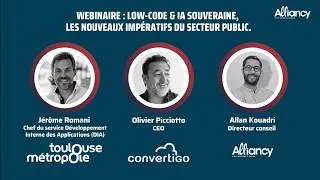 Miniature : Webinaire : Low-Code & IA Souveraine, les nouveaux impératifs du secteur public.