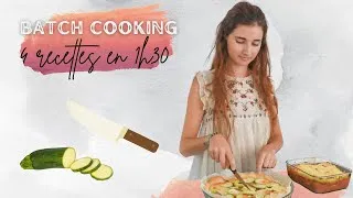 Miniature : BATCH COOKING - 4 recettes en 1h30