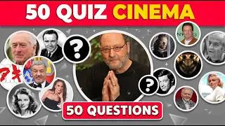 Miniature : Quiz 50 Questions de Cinéma | À quel niveau êtes-vous ?