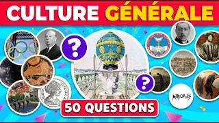 Miniature : QUIZ Culture Générale DIFFICILE 🧠 50 Questions : Feras-tu plus de 30 points ?
