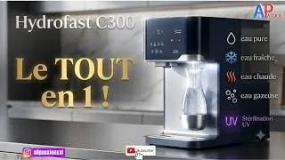 Miniature : Test Hydrofast C300 : eau pure, glacée, chaude, gazeuse... avec un seul appareil !
