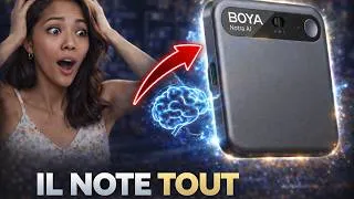 Miniature : BOYA Notra - Ce petit gadget IA a remplacé toutes mes prises de notes ?!(et je ne m'y attendais pas)