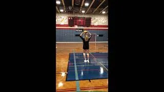 Miniature : Warm up routine for Volleyball setters / Routine d'échauffement pour passeurs .