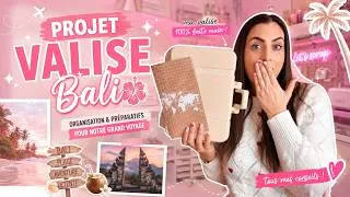 Miniature :  Mon GROS Projet Bali : je crée MA VALISE de A à Z ✈️✨ SCRAPBOOKING #scrapbooking 