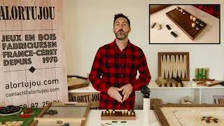 Miniature : Règle du jeu antique SENET par Alortujou - Jeux en bois
