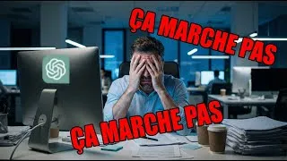 Miniature : L'arnaque de la productivité IA : Pourquoi ChatGPT nous rend PLUS LENT