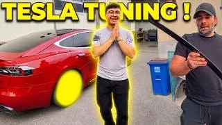 Miniature : On MODIFIE la TESLA ! Elle devient INCROYABLE !