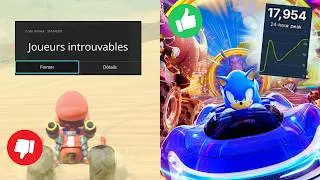 Miniature : Pourquoi les joueurs DÉSERTENT MARIO KART WORLD pour SONIC CROSSWORLD ?