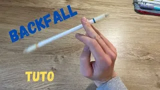 Miniature : Apprendre le Backfall ! Tuto penspinning remasterisé