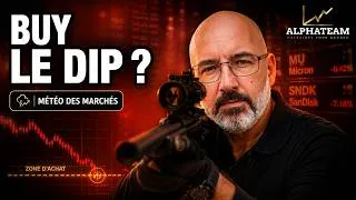Miniature : Buy le Dip sur les Mémoires (après capitulation) SNDK MU NBIS MRVL - La Météo des Marchés