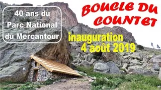 Miniature : Inauguration Boucle du Countet - 40 ans Parc Mercantour - Cabane de Belle et Sébastien