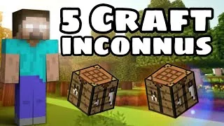 Miniature : Voici 5 CRAFT INCONNUS DE MINECRAFT !