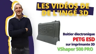 Miniature : Impression PETG ESD système ouvert imprimante industrielle VShaper