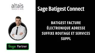 Miniature : Batigest Facture Électronique adresse suffixe routage et services suppl