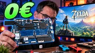 Miniature : Ce PC à 0 € fait-il tourner des jeux Switch ?