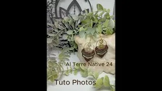 Miniature : Tuto express boucles d'oreilles en macramé