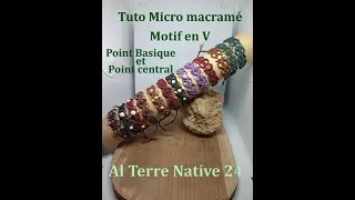 Miniature : Tuto Micro Macramé débutant: le motif en V