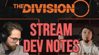 Miniature : THE DIVISION 2 ► RESUME STREAM "DEV NOTES SAISON 2"