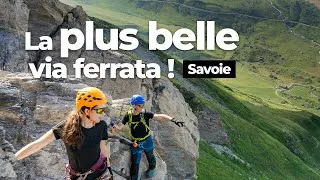 Miniature : Via Ferrata du Roc du Vent : la plus belle de Savoie !