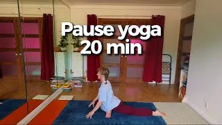 Miniature : Pause yoga pour travail assis - 20 min  se dégourdir  