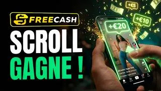 Miniature : Gagner argent Tiktok en scrollant : Freecash 2026