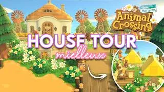 Miniature : 😱 POUR LA PREMIÈRE FOIS JE VISITE DES TENTES DANS UN HOUSE TOUR 🐝 - ANIMAL CROSSING NEW HORIZONS